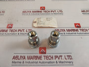 Lot of 2X Eaton Hansen Series 4 Hydraulic Couplings Quick Disconnect 55908-8-8S