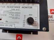 Toyo Keiki Is-3 Insulation Resistance Monitor Ac 200~230V