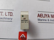 Lot of 3X Omron G2R-1-SND (S) Plug In Non-Latching Relay 24V DC 120VAC