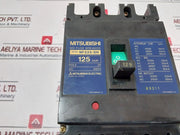 Mitsubishi Nf225-sh No-fuse Circuit Breaker 3 Pole 125 Amp 660V