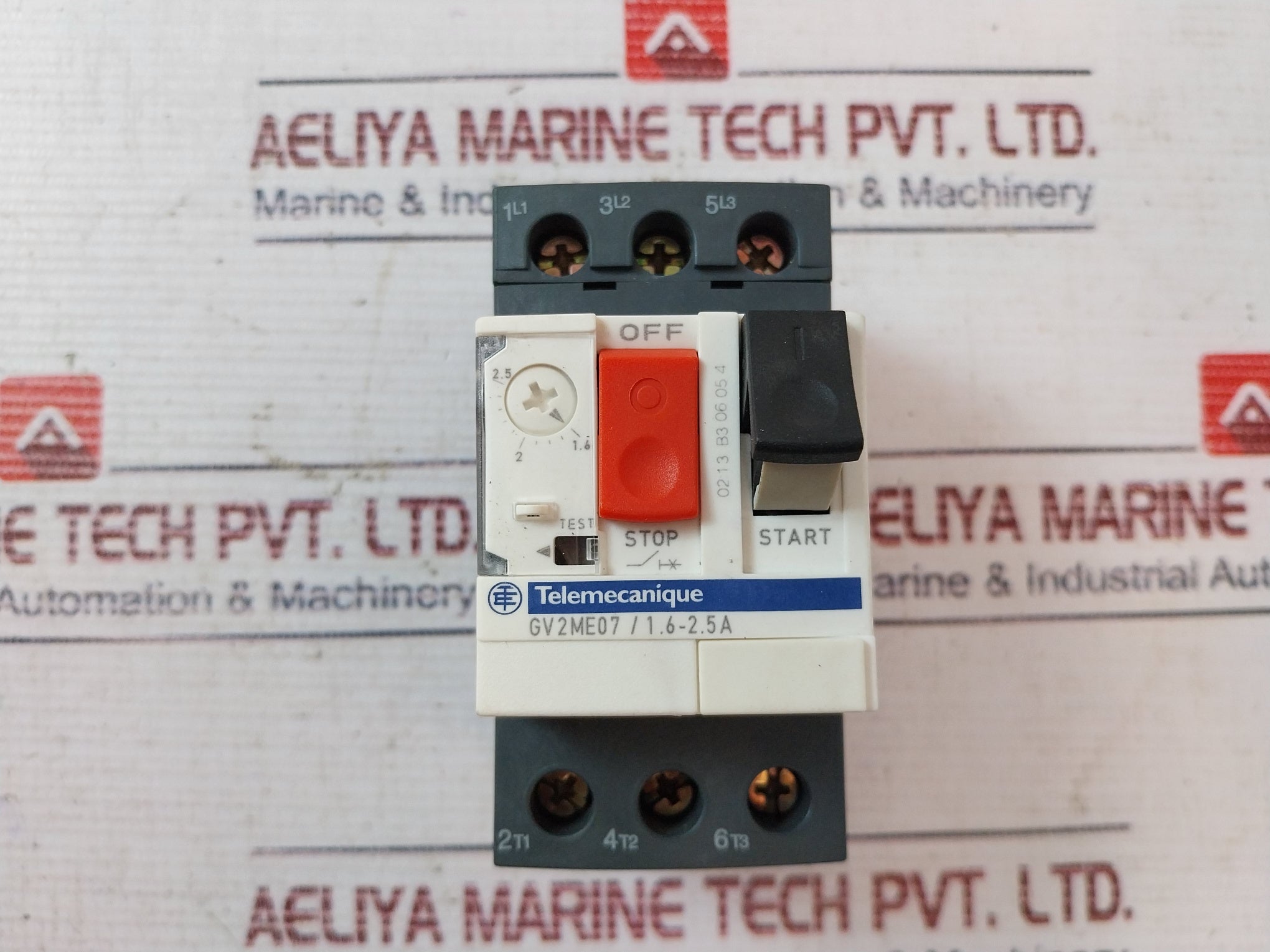 Telemecanique Gv2Me07/1.6-2.5A Motor Circuit Breaker Gv2Me07/1.6-2.5A