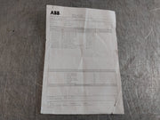 Abb Acs880-01-169A-3 Frequency Converter U1 3- 400 Vac F2 0-500Hz (Incomplete)