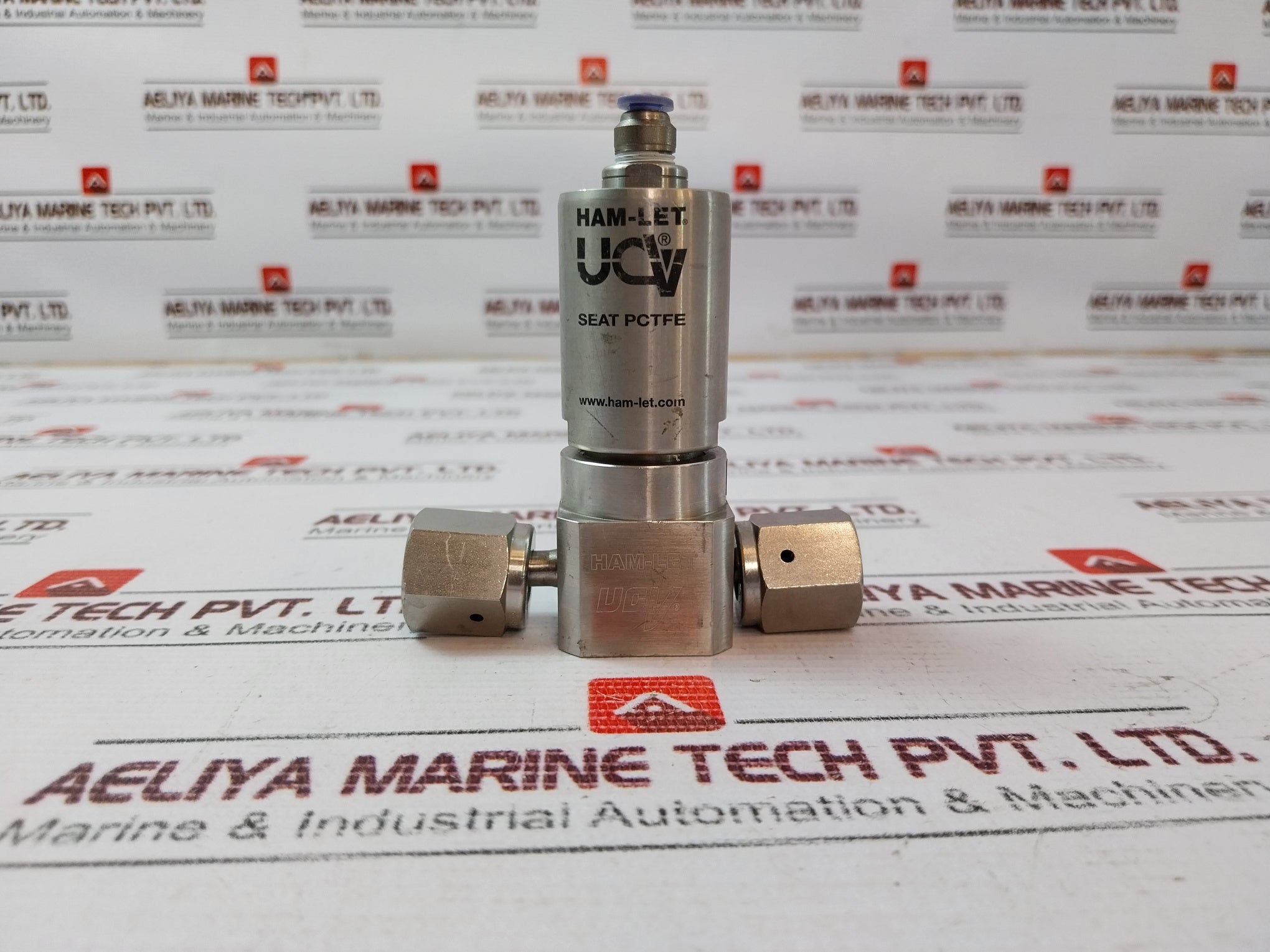 Ham-let Hm20-4Vklc(Npt)-gf4-150Psi Shut Off Valve 60-90 Psi