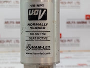 Ham-let Hm20-4Vkc-gf4M4-sp-300Psi Pneumatic Diaphragm Valve Ss316L