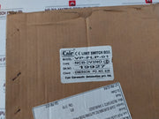 Cair Vp-flp-01 Explosion Proof Limit Switch Box Used