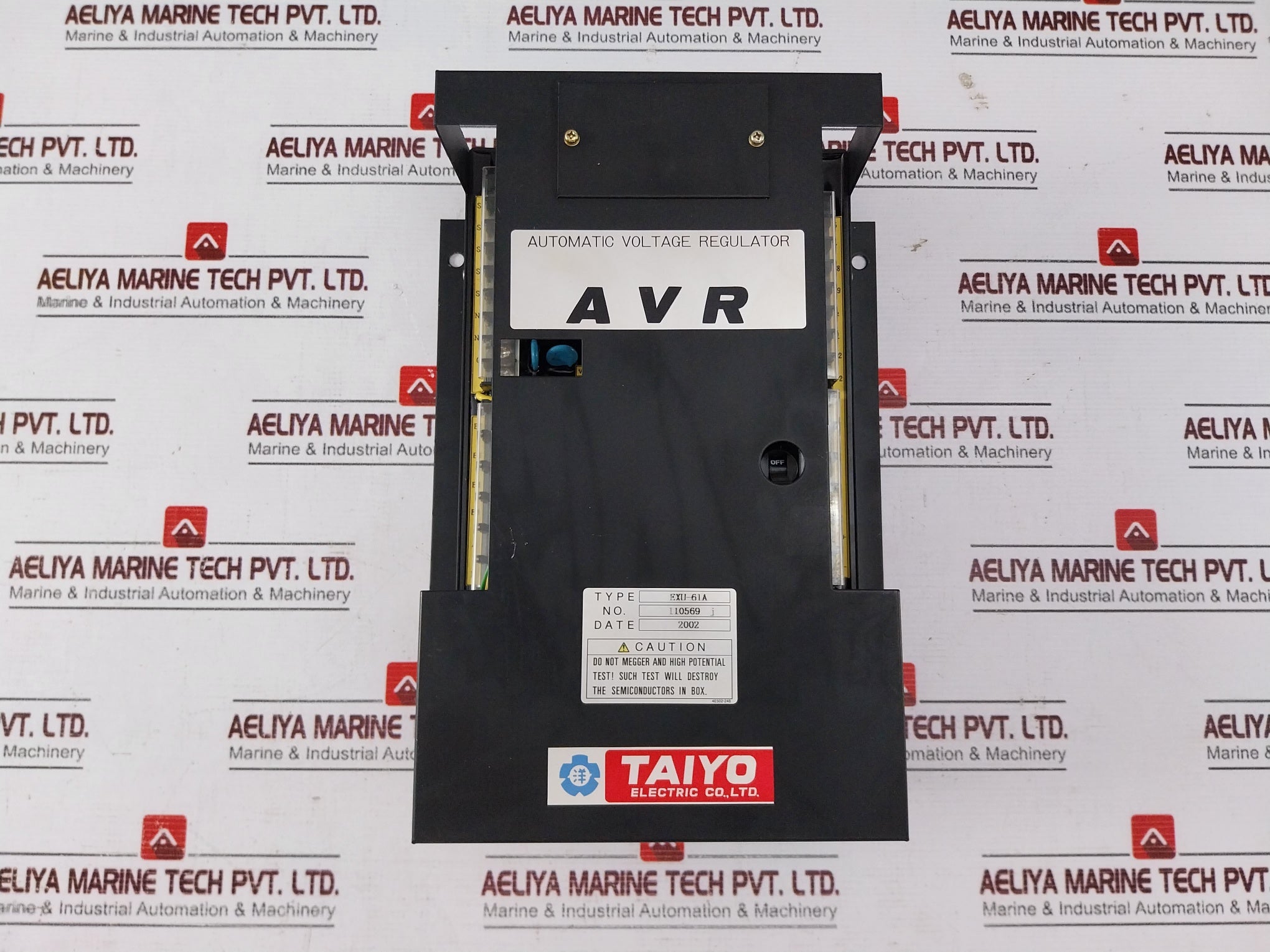 Taiyo Exu-61A Automatic Voltage Regulator Used