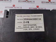 Siemens 3Rw4443-6Bc34 Soft Starter 115V 50-60Hz
