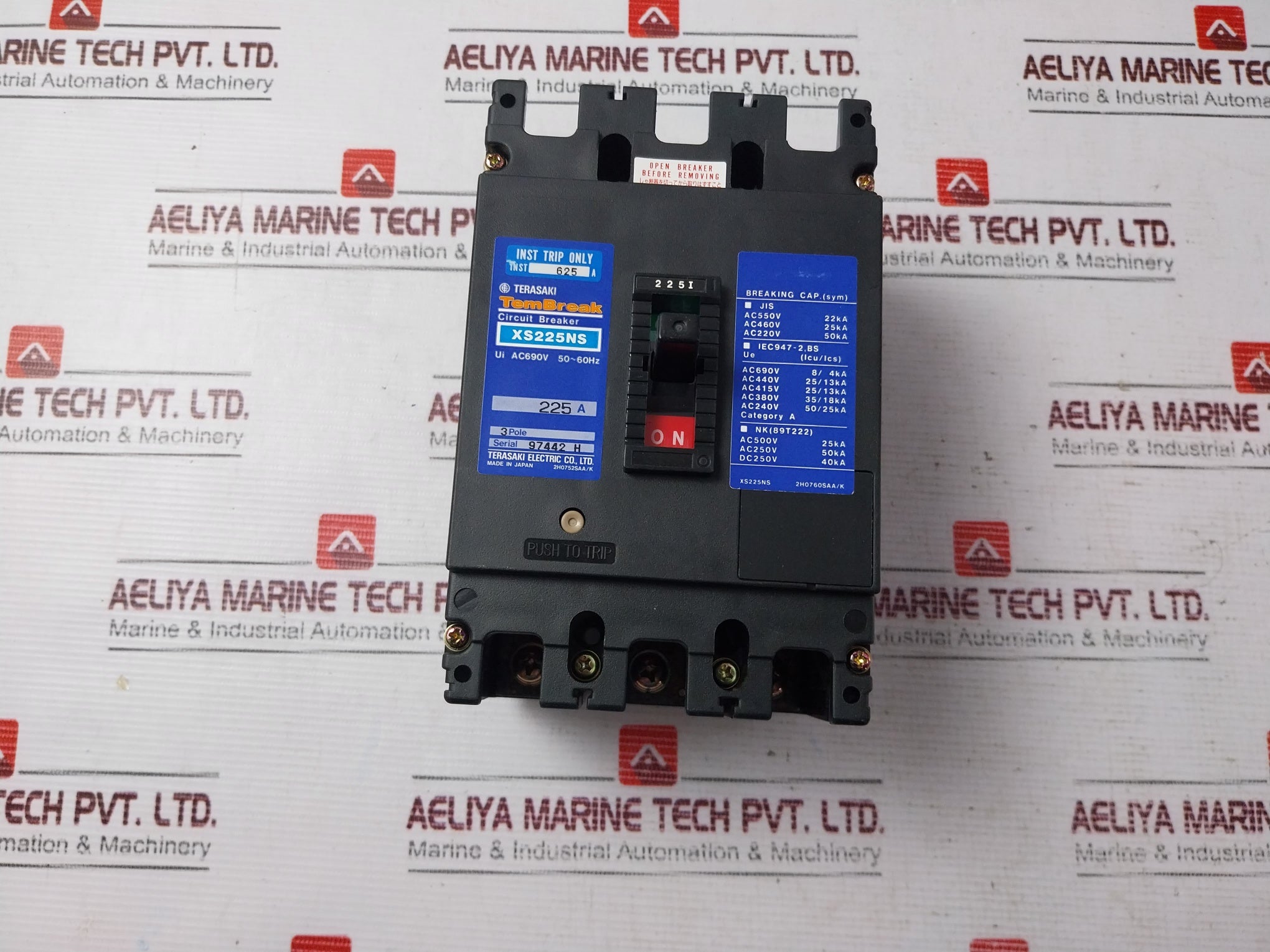 Terasaki Xs225Ns Circuit Breaker New