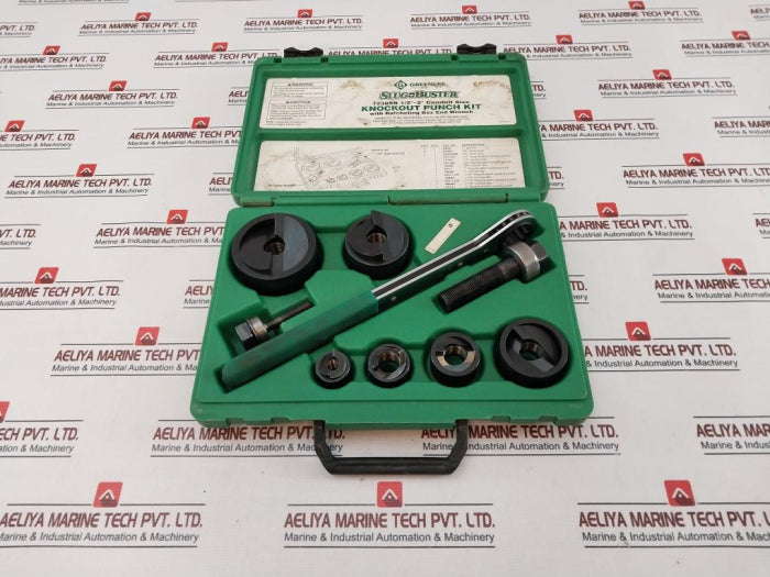 Greenlee 7238Sb Slug Buster Knockout Punch Kit W/ Wrench Driver