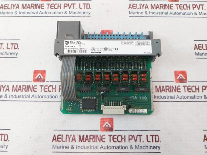 Allen-bradley 1746-ob16 Output Module 10.50 Vdc