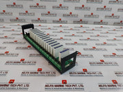 Dataforth Scmpb01 16 Channel Backpanel With Modules Scm5B47, Scm5B34, Scm5B41