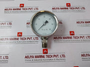 Noshok 0-60 Psi Pressure Gauge 316 Ss Tube & Socket