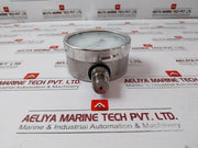 Noshok 0-60 Psi Pressure Gauge 316 Ss Tube & Socket