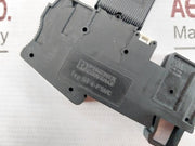 Lot Of 4X Phoenix Contact St 4-fsi/C Fuse Module Terminal Block 24-10Awg 300V