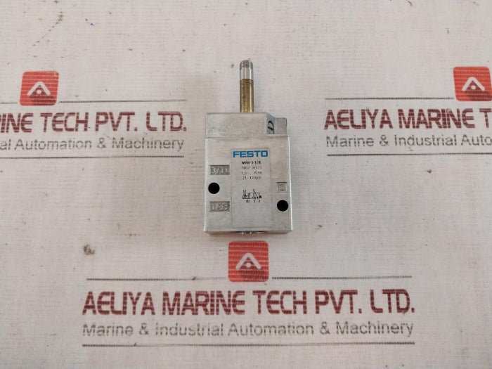 Festo Mfh-3-1/8 Solenoid Valve 7802 H123 21-120Psi 2867735