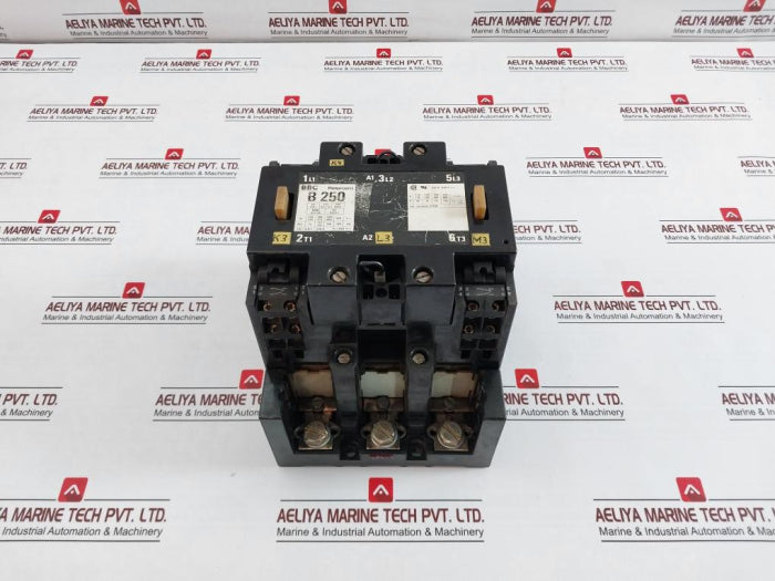Bbc B250 Contactor Bs 5424-1 330A 660V 225A 600Vac 380V 50Hz 440V 60Hz