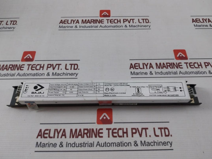 Bajaj Ld33V1100Pa Constant Current Led Driver 240V Ac 50/60Hz (22Mm)