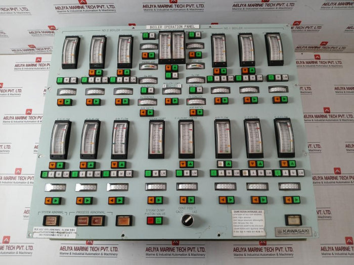 Kawasaki Boiler Operation Panel 300 To 600 °C
