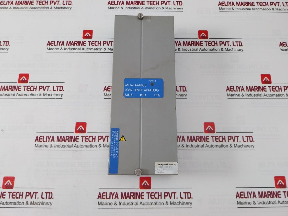 Honeywell Mu-tamr03 Rtd Low Level Analog Mux Module 51309214 Rev C 94V-0