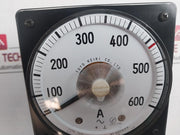 Toyo Keiki Sevf-11 Ammeter 0-600A Chj19320 Nh-265D Sy-1136N-1