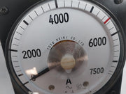 Toyo Keiki Sevf-11 Ammeter 0-7500A Chj19318 Class 1.5 Nh-265D