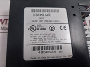 Ge Fanuc Ic693Mdl645E Positive/Negative Logic Input Module 24Vdc 60C