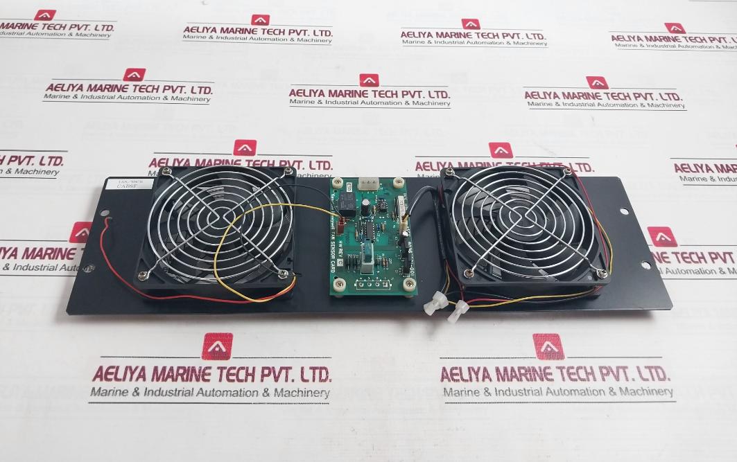 Yamatake-honeywell 80363001-001 Axial Fan Assembly Panel Cd1225D24Hb Rev: C 24V