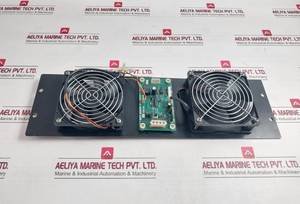 Yamatake-honeywell 80363001-001 Axial Fan Assembly Panel Fbk-12G24H Rev: C Dc24V