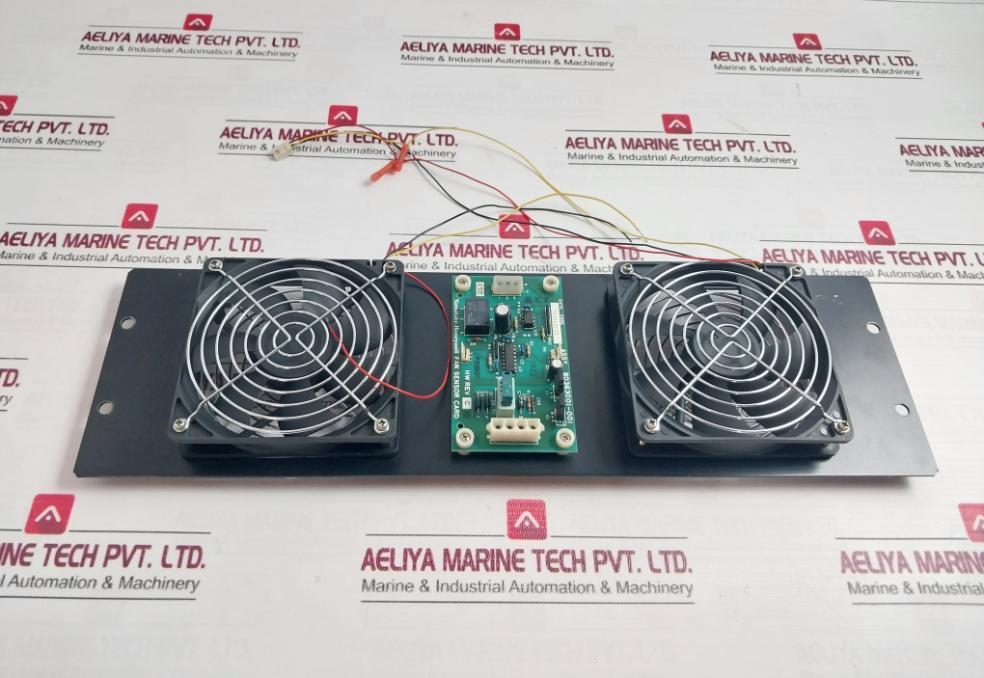Sensdar Cd1225D24Hb Axial Fan Assembly Panel 80363001-001 Dc24V 0.20A Rev: C