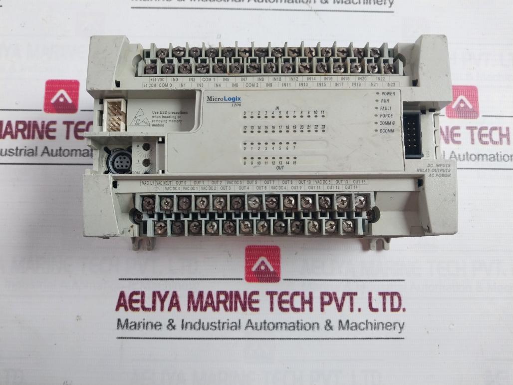 Allen-bradley 1762-l40Bwa Plc Point Controller Module Micrologix 1200 24Vdc