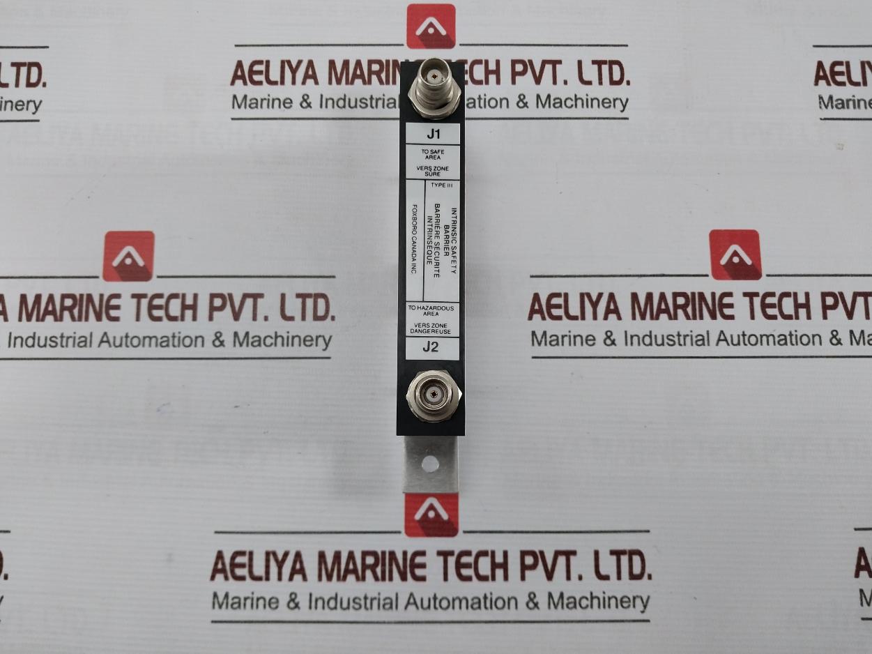 Foxboro Intrinsic Safety Barrier Type Iii Class 1 Div 1