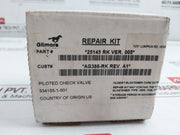 Gilmore Ag388-rk Repair Kit For Pilot Operated Check Valve 5000 Psi