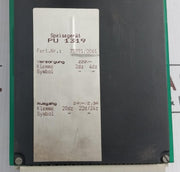 Rittal Pu 13 Uniset Block Power Supply 220V-ac 2.3A 4-20Ma