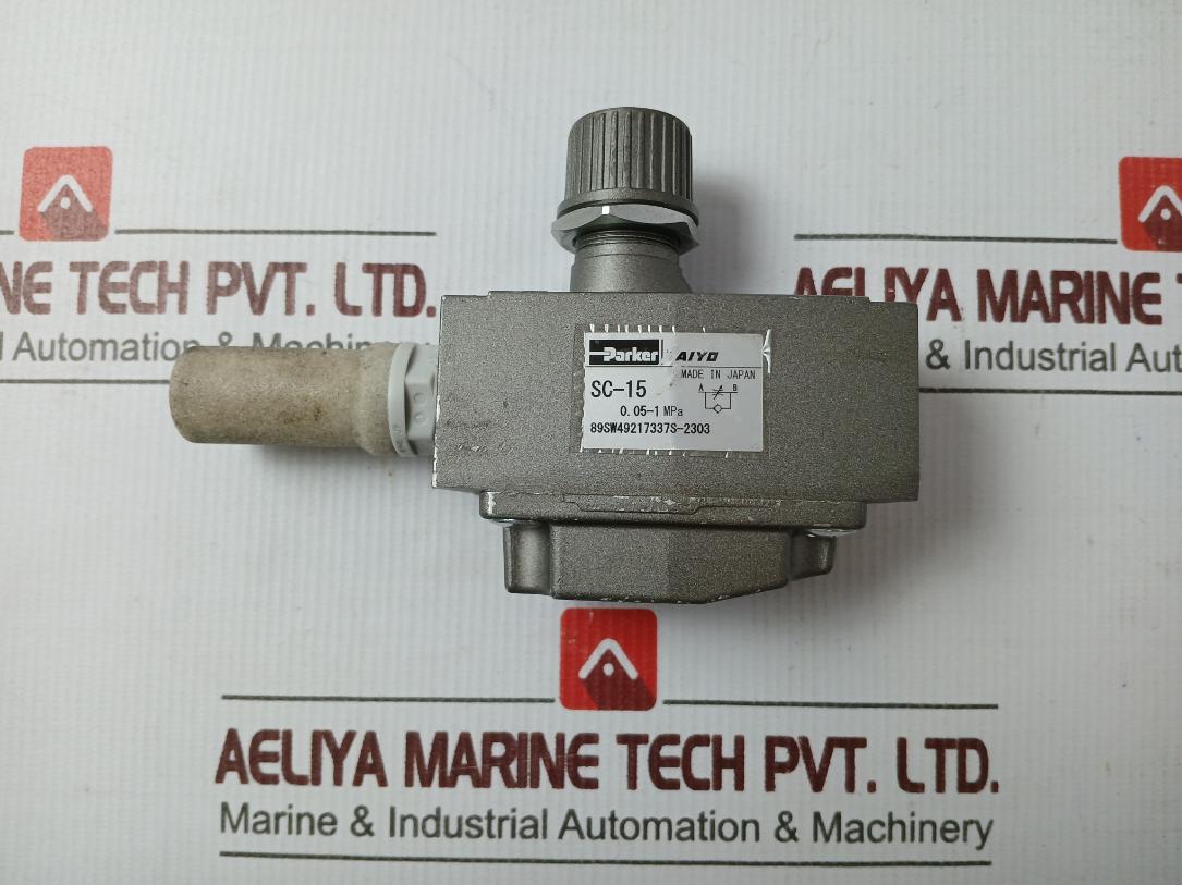 Parker Sc-15 Speed Controller 0.05-1 Mpa 89Sw49217337S-2303