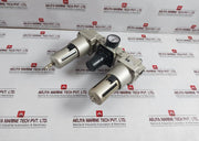 Nojpc Ar 5000 Pneumatic Filter Regulator Lubricator 0-150 Psi