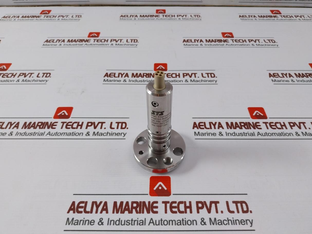 Sts Pmc Engineering 1932805-01 Pressure Transducer Rev Nc