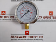 Grainger 0-350 Psi Pressure Gauge 1/2Bspt 100Mm 0-25 Bar/Psi