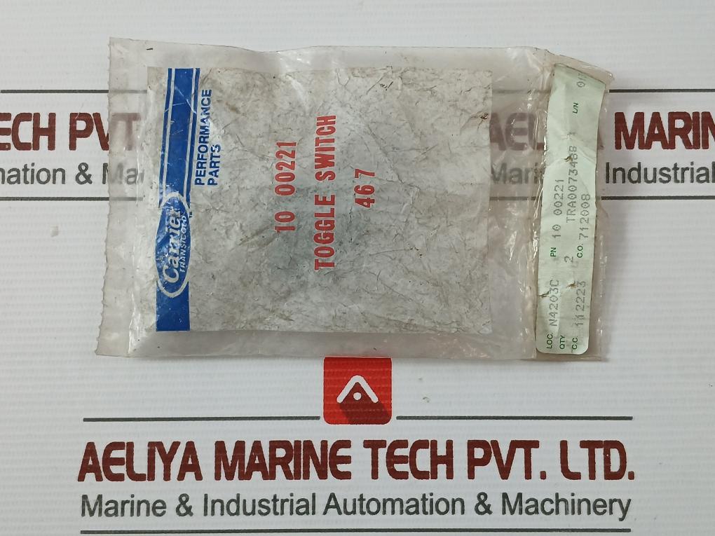 Lot Of 2X Carrier Transicold 8906K3223 Toggle Switch