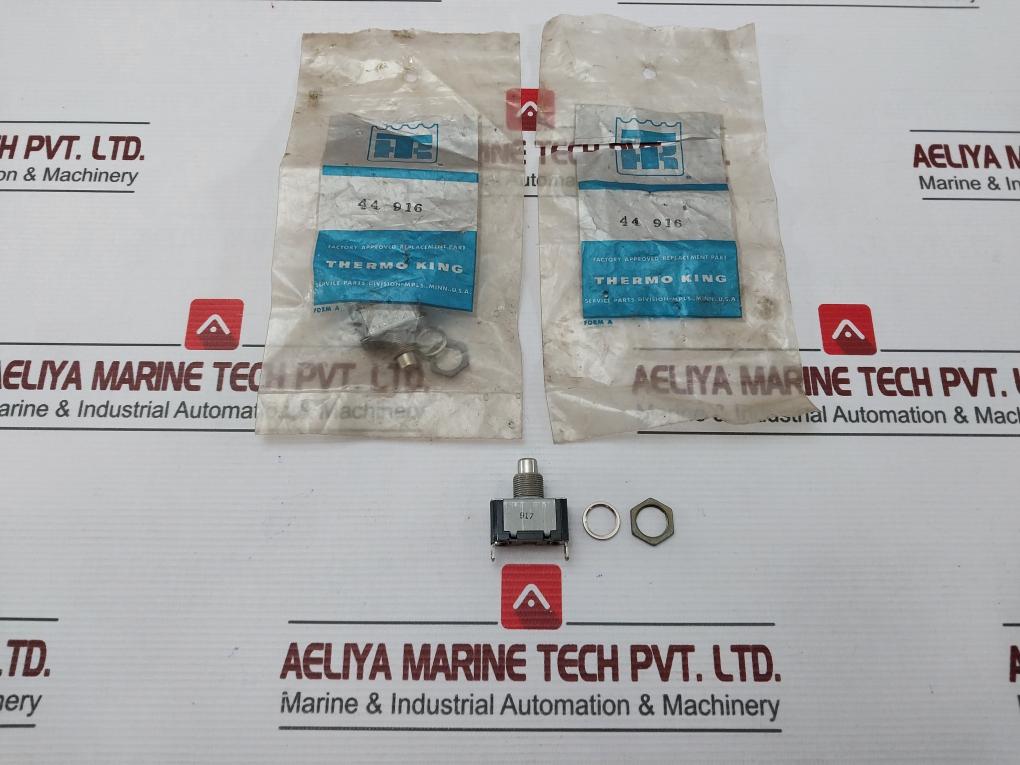 Lot Of 3X Thermo King 44 916 Industrial-grade Pushbutton In 50 Gm New