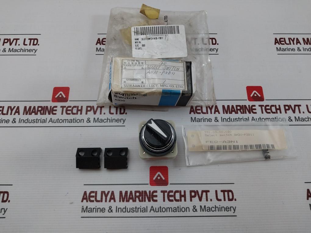 Ah30-p3B11 Fuji Electric Select Switch 250V 6A New
