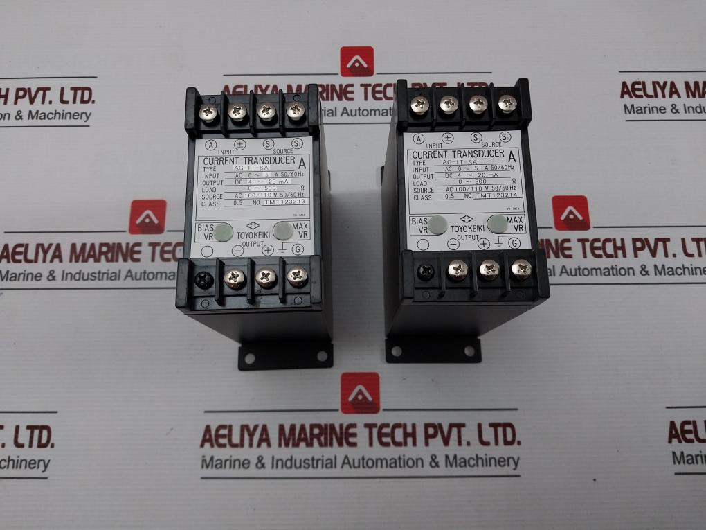 Ag-1T-sa By Toyo Keiki Current Transducer 50/60Hz 100/110Vac New