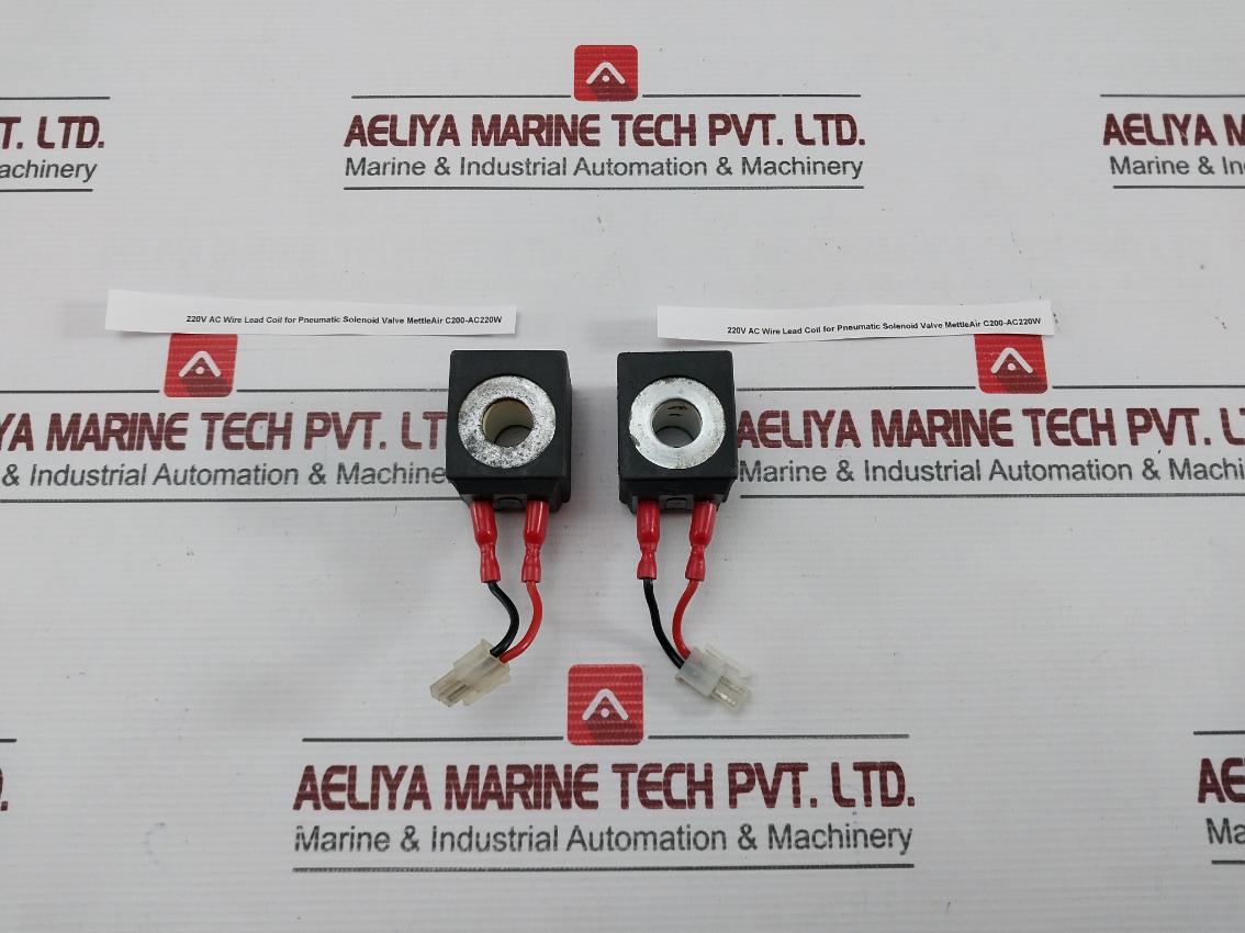 Mettleair Wire Lead Coil C200-Ac220w For Pneumatic Solenoid Valve