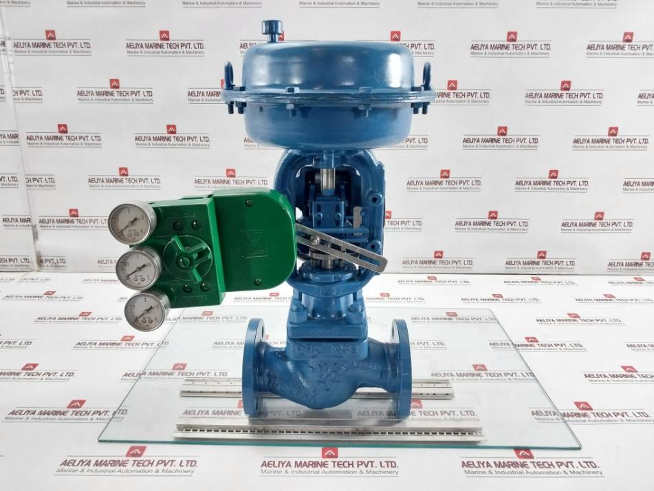 Yamatake Agvm 0.8-2.4Kgf/Cm2 Single Seated Control Valve Supply - 2.8 Kgf/Cm2