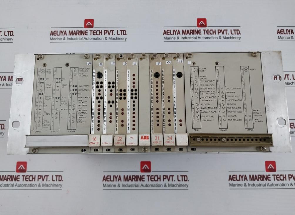Abb 6Fs 91 39-b Cma 50 Module Rack Cma 38, Aps 91, Cma 39-b, Cma 33, Cma 37, Cma 35, Cma 41 Circuit Breaker Trip