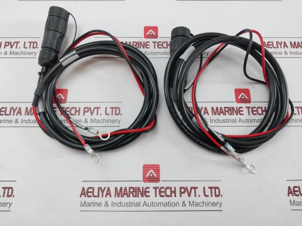 Circular Connector Cable With Threaded Coupling Set Amphenol Rtu-Cab-006a Condition New