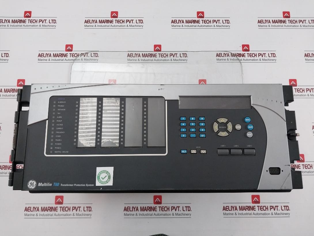 Used Ge T60Uj3Hkhf8Nh6Dm8Lp67U67Wxx Transformer Protection System Multilin T60