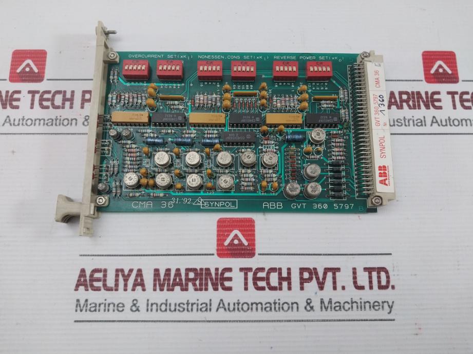 Cma 36-1 Printed Circuit Board Card Cma Abb Nr. 1360