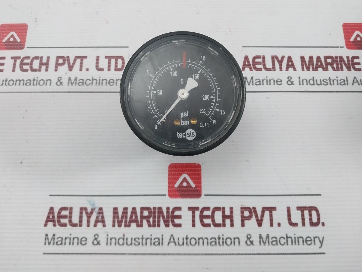 0 To 230 Psi Pressure Gauge -tecsis