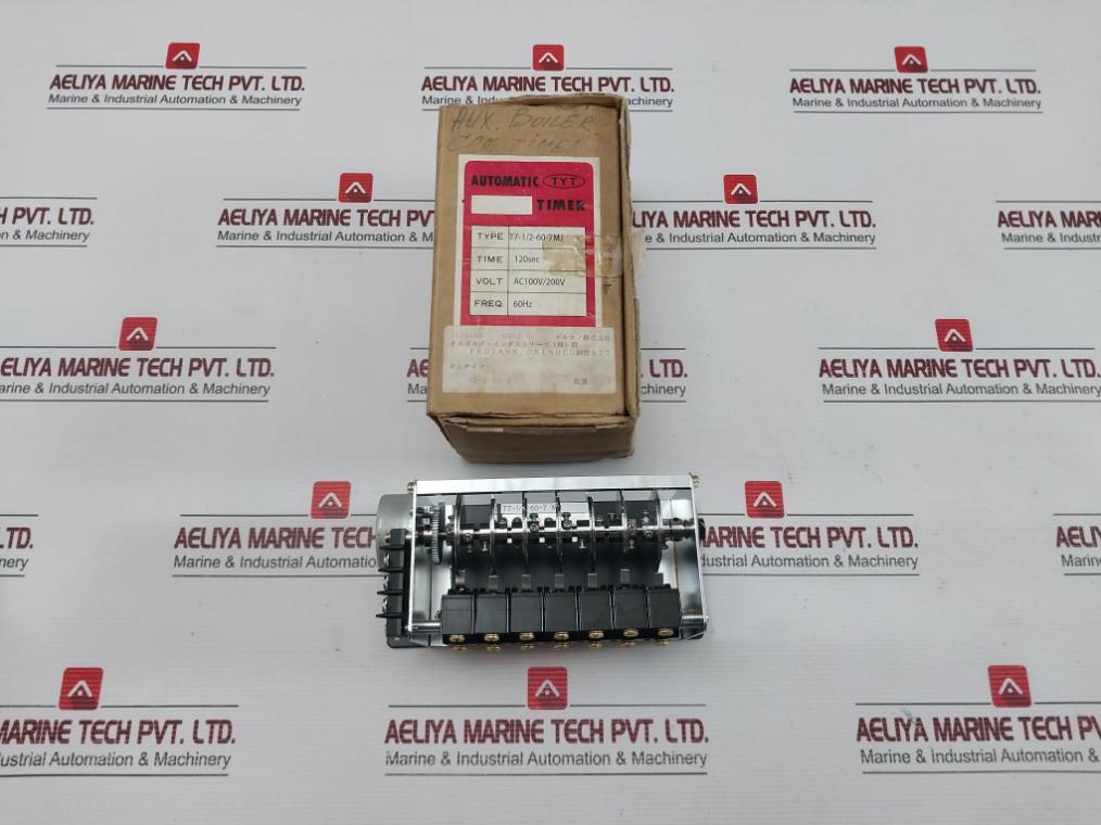 Ac100V/200V 60Hz Toyo T7-1/2-60-7 Mj Cam Timer Volts