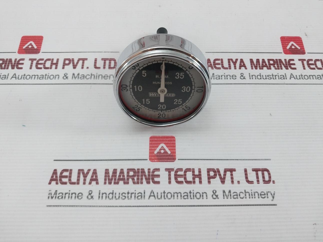 Analog Dial Tachometer 0 To 35 R.P.M. - Westward